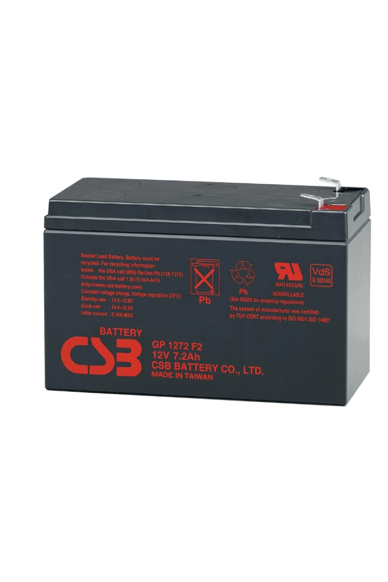 Bateria CSB VRLA 12V 7.2AH (28W) - GP1272
