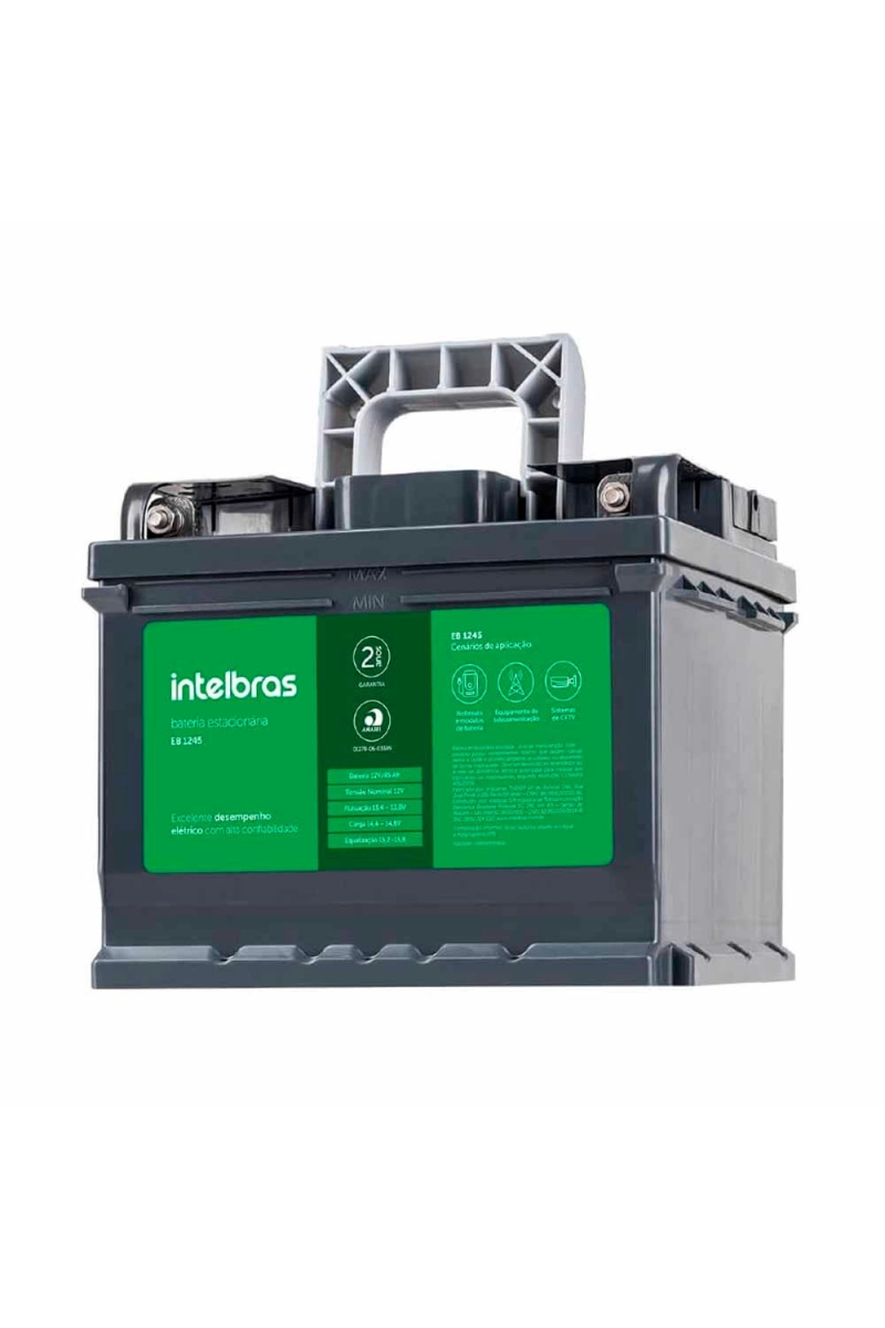 Bateria Estacionaria Intelbras Ácido 12V 45AH EB 1245 - 4860006