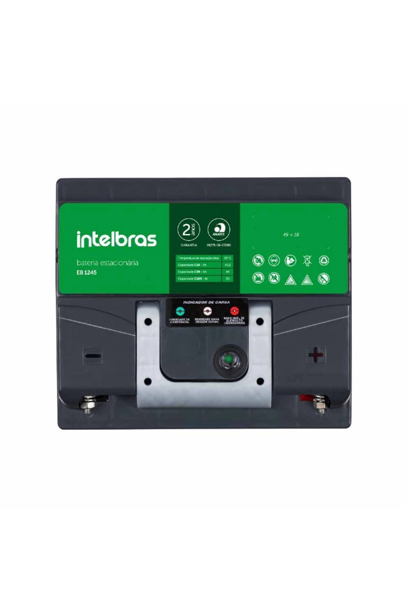 Bateria Estacionaria Intelbras Ácido 12V 45AH EB 1245 - 4860006