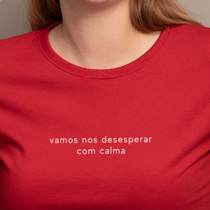 Camiseta CSM Vermelha