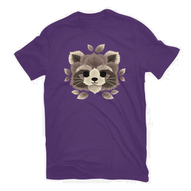 Camiseta Guaxinim Roxa