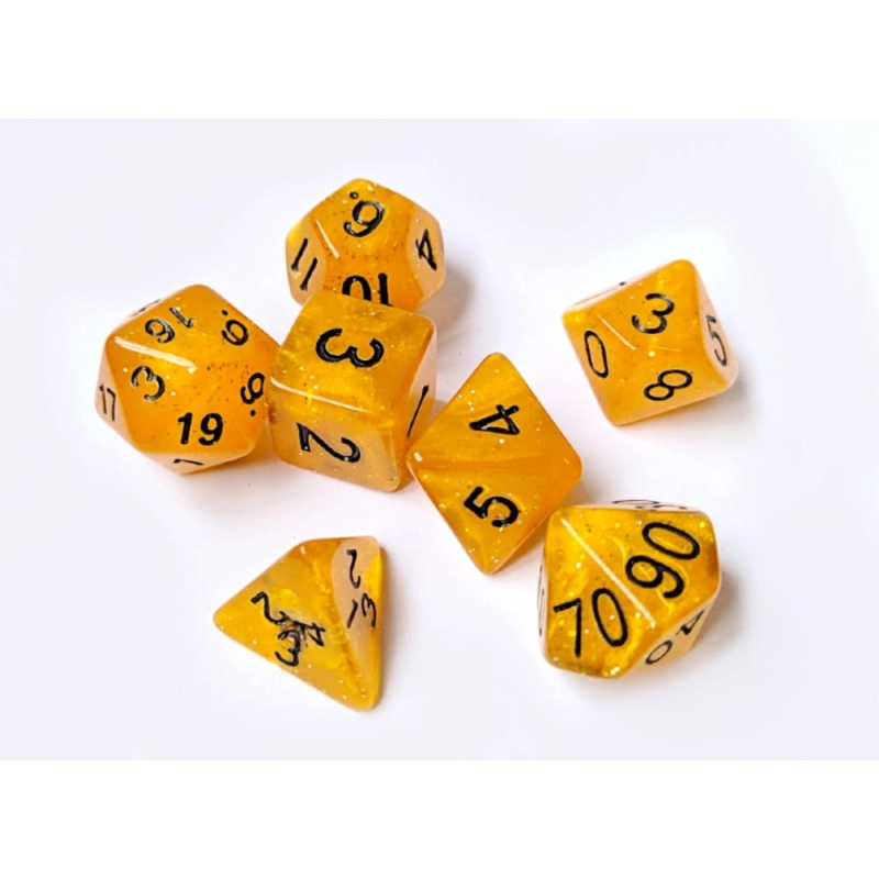 Dados de RPG - Conjunto com 7 Dados
