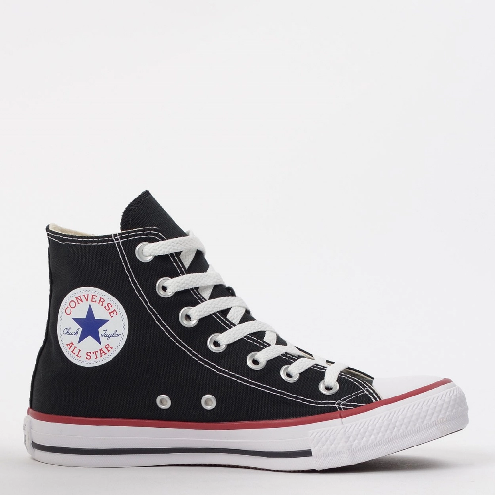 Tênis All Estrela Star Preto Chuck Taylor Lift Cano Baixo em